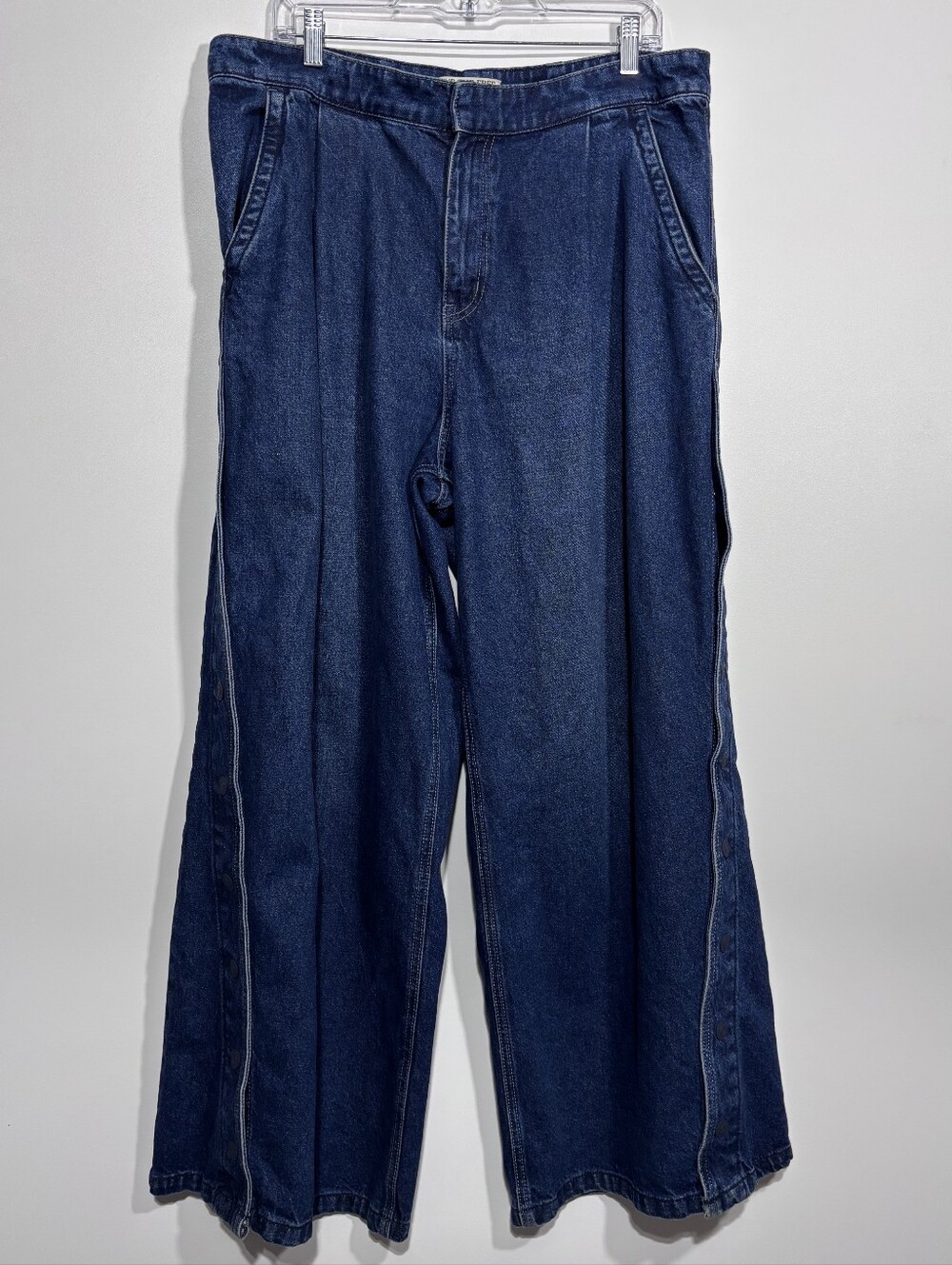 We The Free Time Warp Wide Jeans Size 31 Free People - Picture 2 of 7